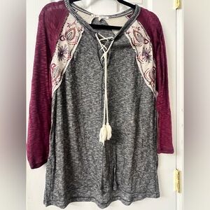 Jolt boho top 0X